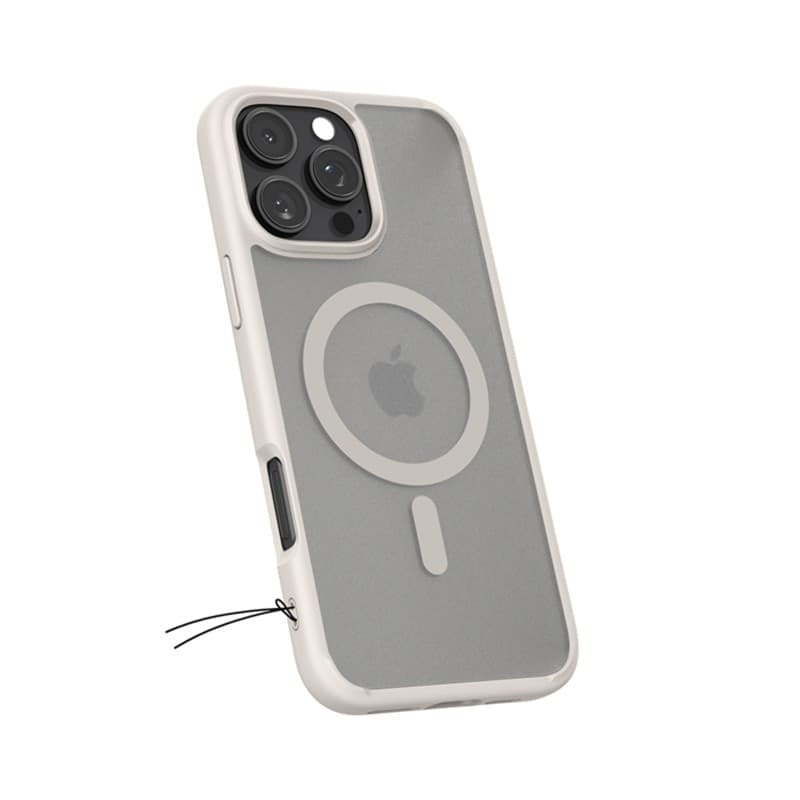 Spigen Ultra Hybrid Mag MagSafe - Case for iPhone 16 Pro Max (Frost Natural Titanium) - 2
