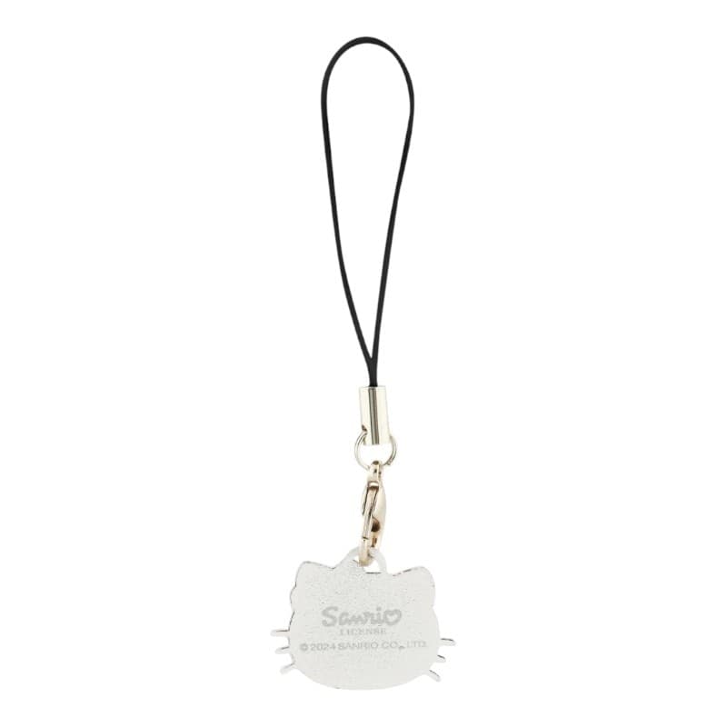 Hello Kitty Phone Strap Charm Kitty Head - Phone Pendant (black) - 2