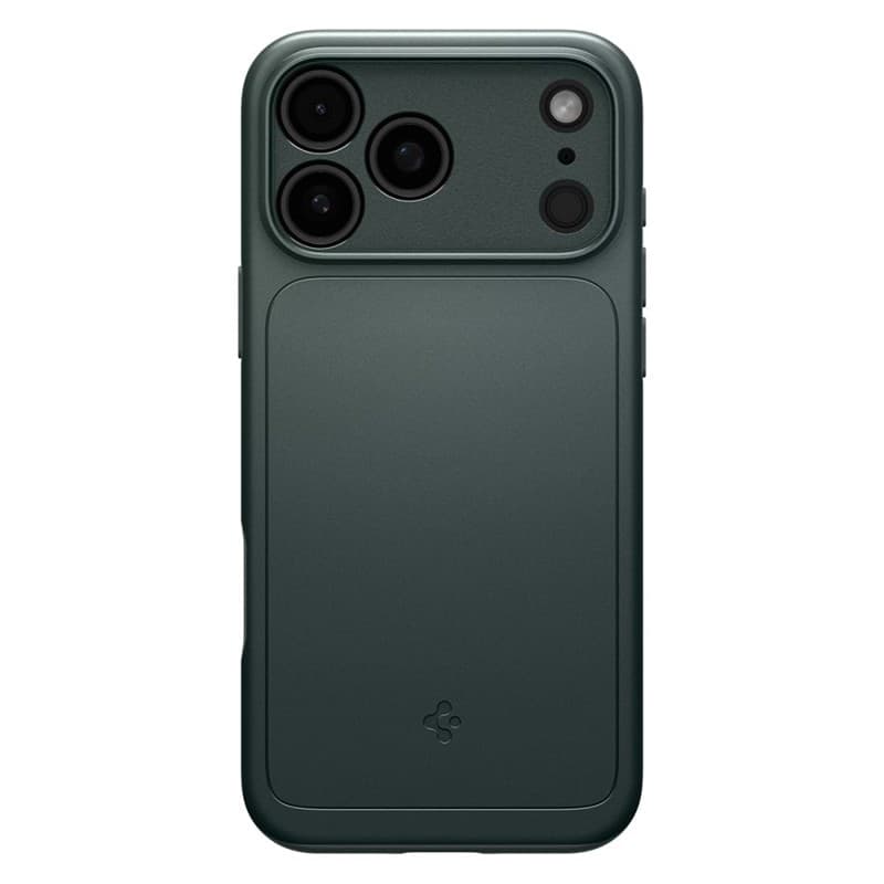 Spigen Thin Fit Mag MagSafe - Custodia per iPhone 18 Pro Max / 17 Pro Max (Verde Abisso) - 3