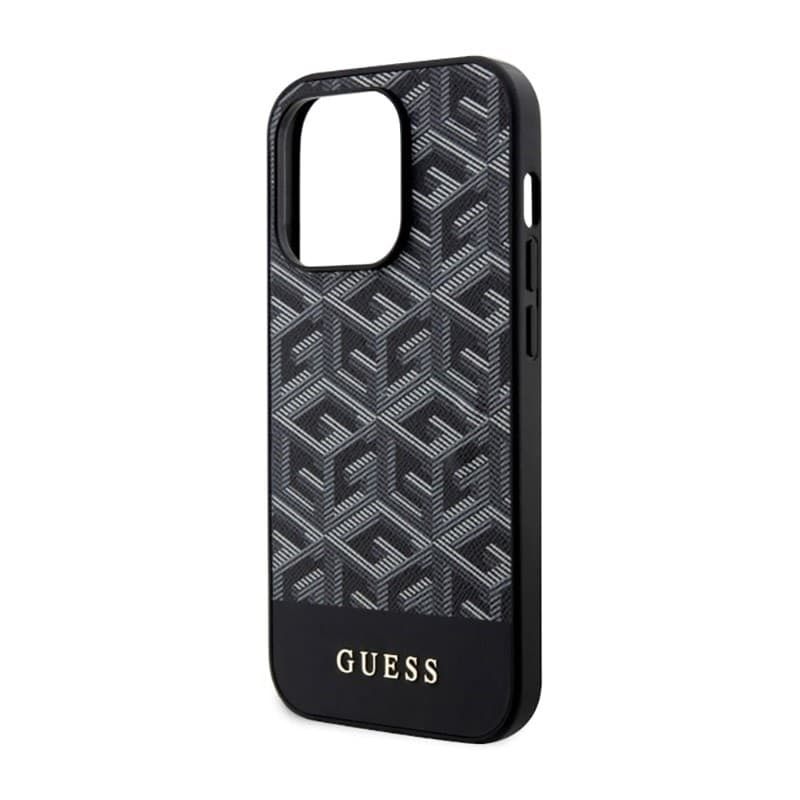 Guess GCube Stripes MagSafe - Case for iPhone 14 Pro (Black) - 6