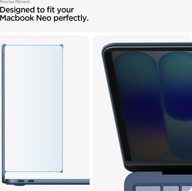 Spigen SafeView - Pellicola per la privacy per MacBook Neo - 10