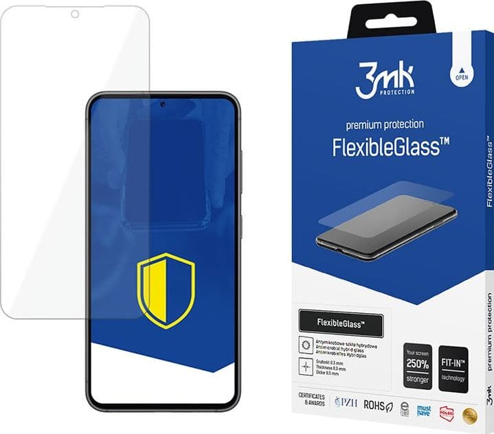 3mk FlexibleGlass - Hybrid Glass for Samsung Galaxy S24+ - 2
