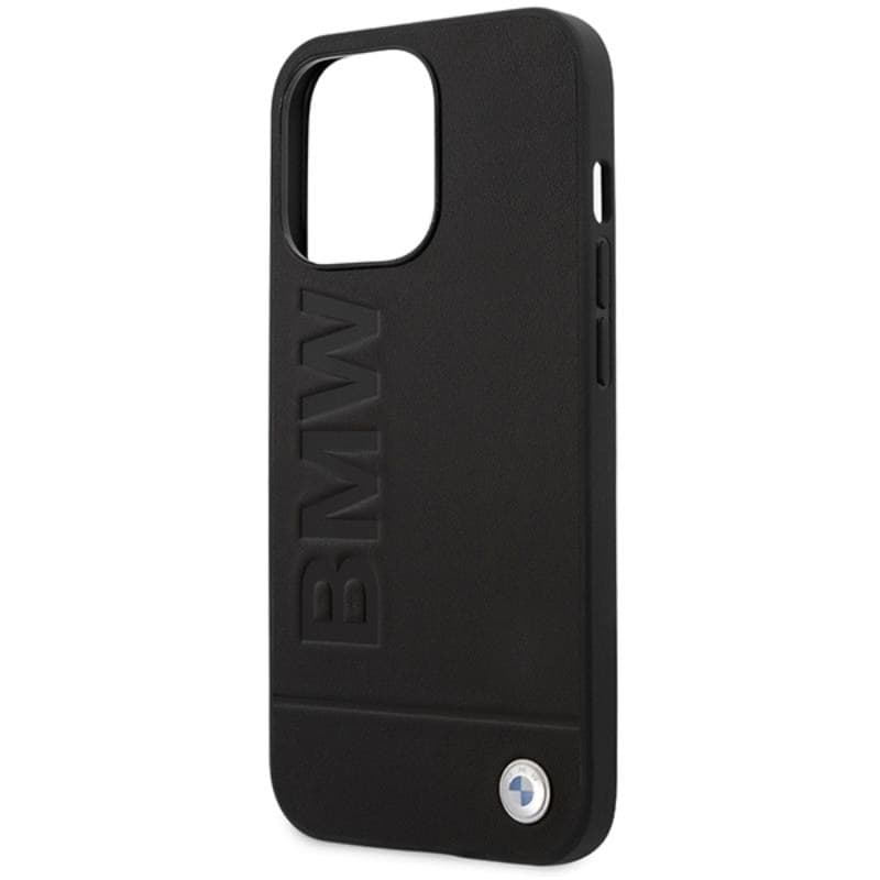 BMW Leather Hot Stamp MagSafe - Case for iPhone 14 Pro Max (Black) - 6