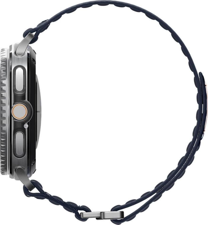Spigen WBF0 Band - Cinturino per Samsung Galaxy Watch 8 / 8 Classic 40 / 44 / 46 mm (blu navy) - 3