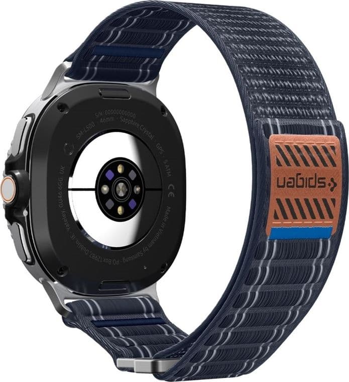 Spigen WBF0 Band - Cinturino per Samsung Galaxy Watch 8 / 8 Classic 40 / 44 / 46 mm (blu navy) - 7
