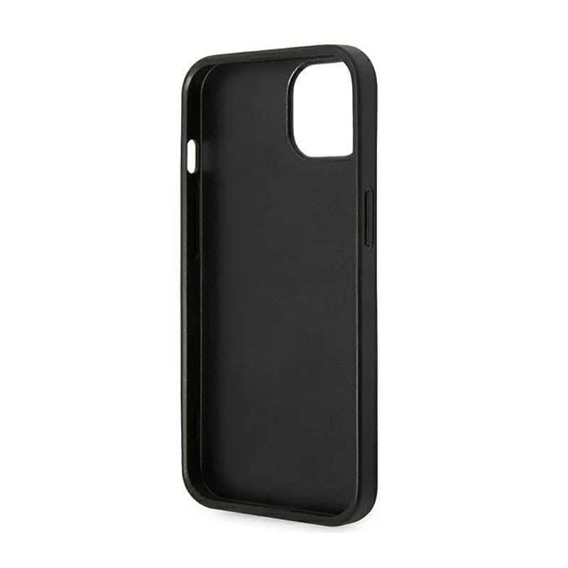 Karl Lagerfeld Saffiano Choupette Head Patch Case - Case for iPhone 14 Plus (Black) - 7