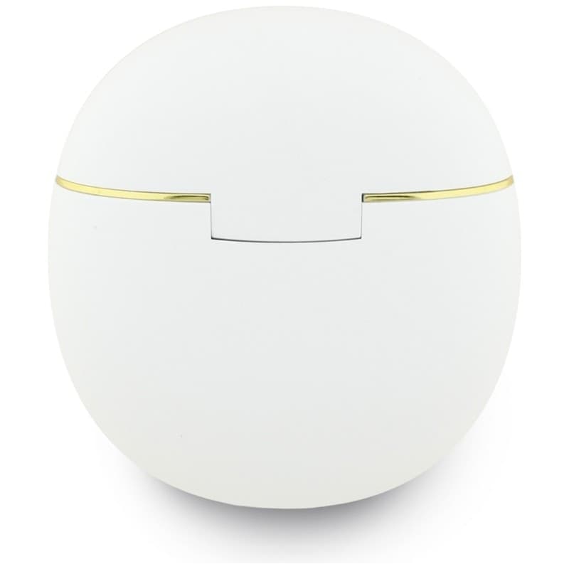 Guess Gold Line Triangle - Auricolari Bluetooth TWS + Custodia di ricarica (Bianco) - 4