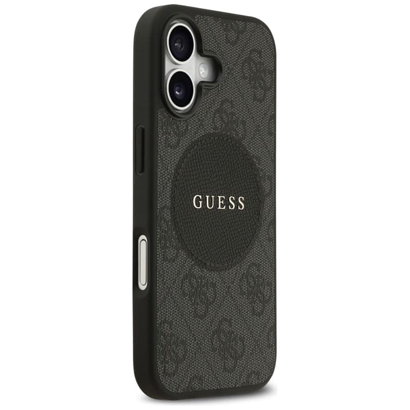 Guess 4G Circle Classic Logo MagSafe – Case iPhone 17 (Black) - 4