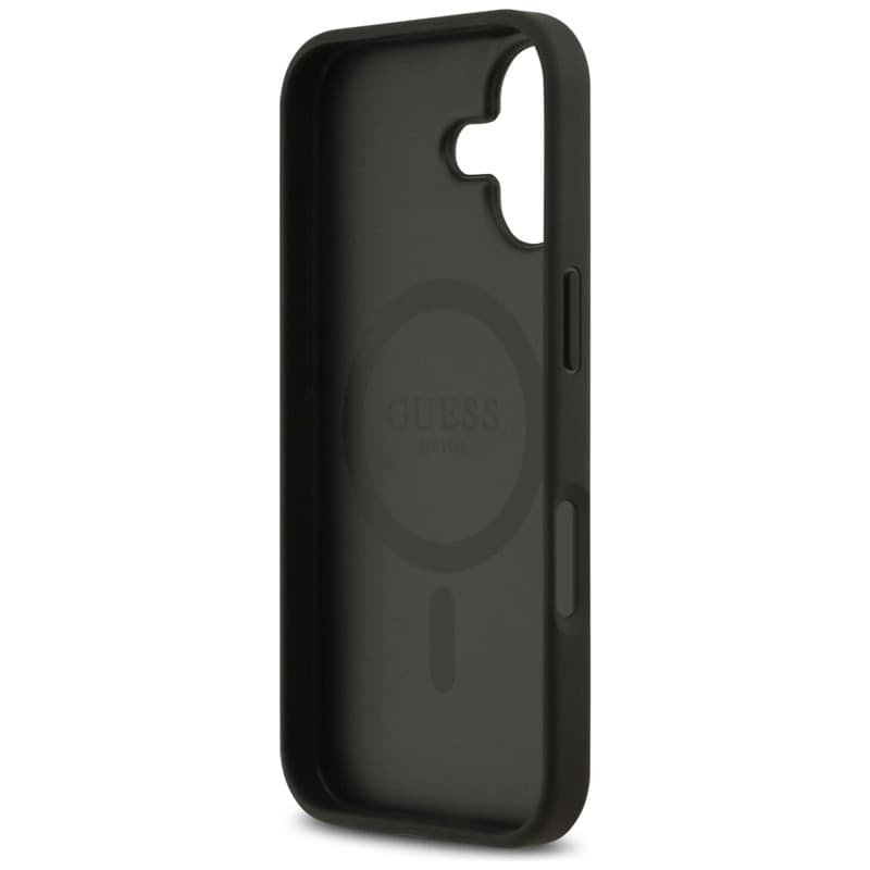 Guess 4G Circle Classic Logo MagSafe – Case iPhone 17 (Black) - 7