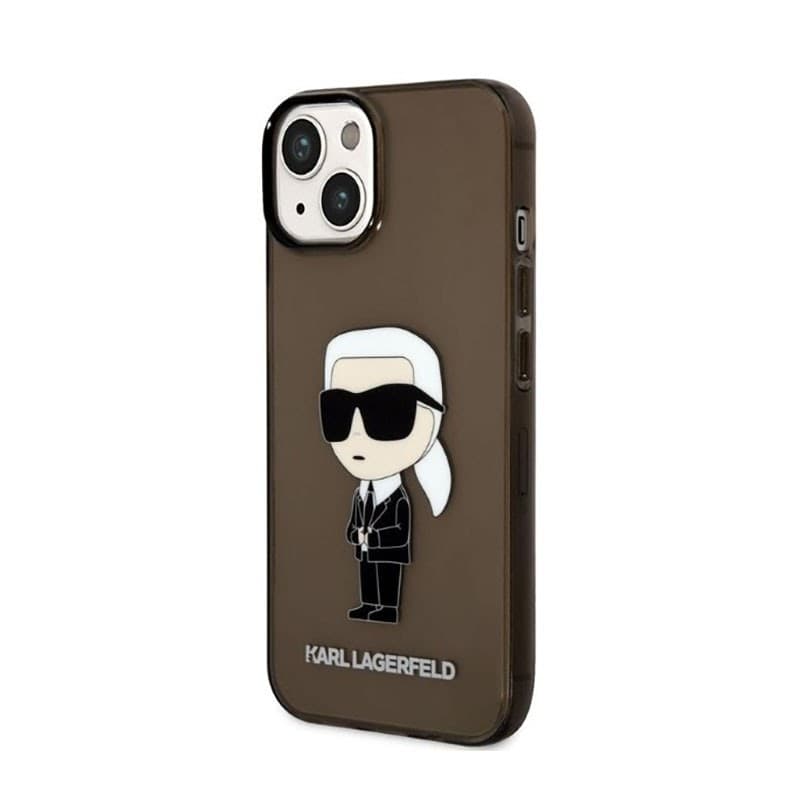 Karl Lagerfeld IML NFT Ikonik - Case for iPhone 14 Plus (Black) - 2