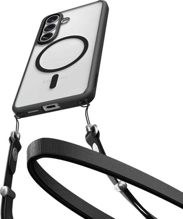 Spigen Ultra Hybrid Mag MagSafe - Custodia per Samsung Galaxy S26 (nero opaco) - 6