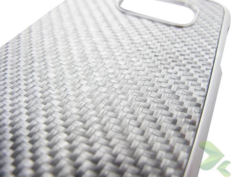BMW M Edition Carbon & Aluminium Hard Case for Samsung Galaxy S6 (silver) - 5