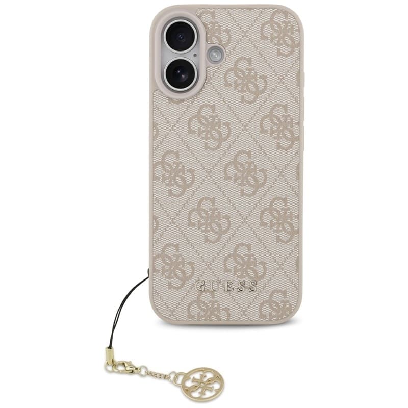 Guess 4G Charms Collection - Custodia MagSafe per iPhone 17 (Rosa) - 2