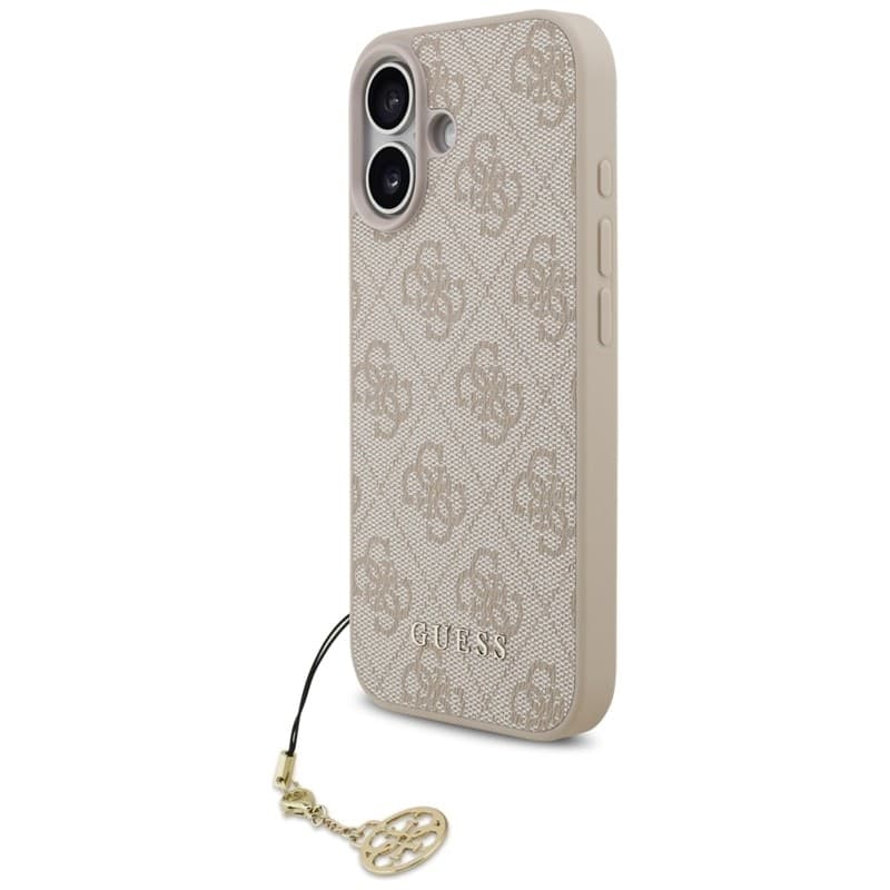 Guess 4G Charms Collection - Custodia MagSafe per iPhone 17 (Rosa) - 3