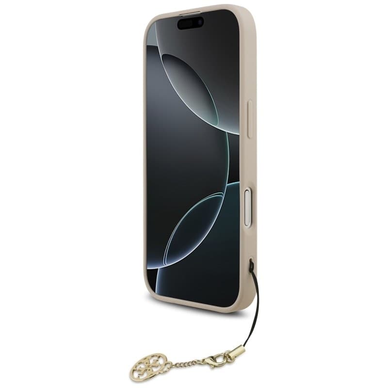 Guess 4G Charms Collection - Custodia MagSafe per iPhone 17 (Rosa) - 4