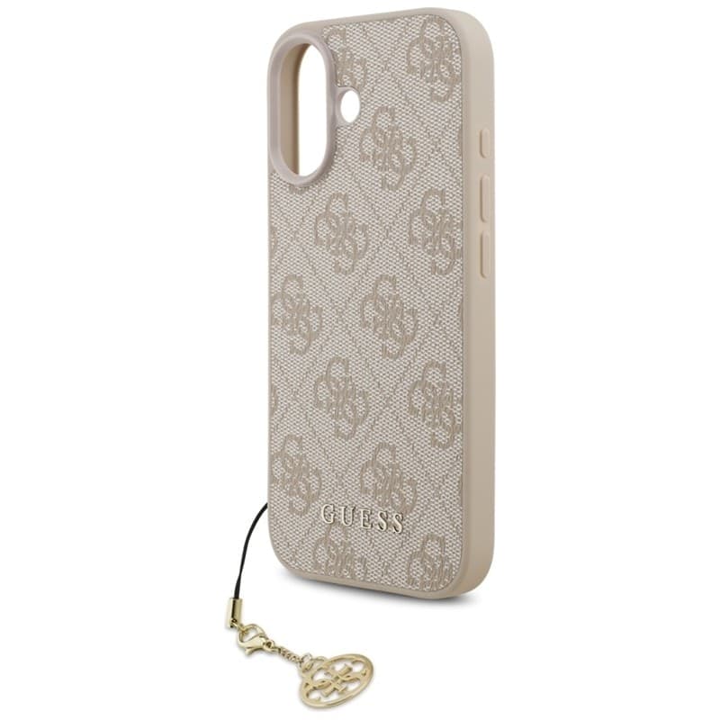 Guess 4G Charms Collection - Custodia MagSafe per iPhone 17 (Rosa) - 5