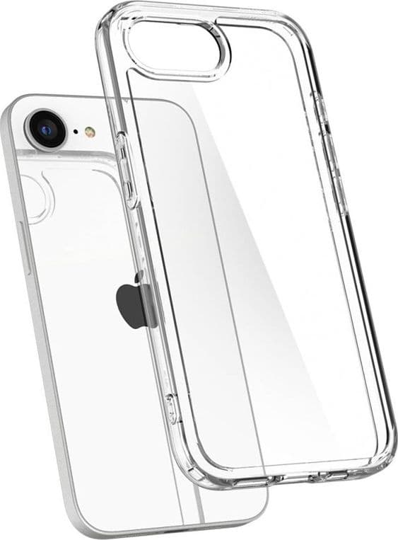 Spigen Ultra Hybrid - Custodia per iPhone 17e / 16e (trasparente) - 7
