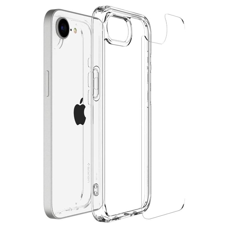 Spigen Ultra Hybrid - Custodia per iPhone 17e / 16e (trasparente) - 9