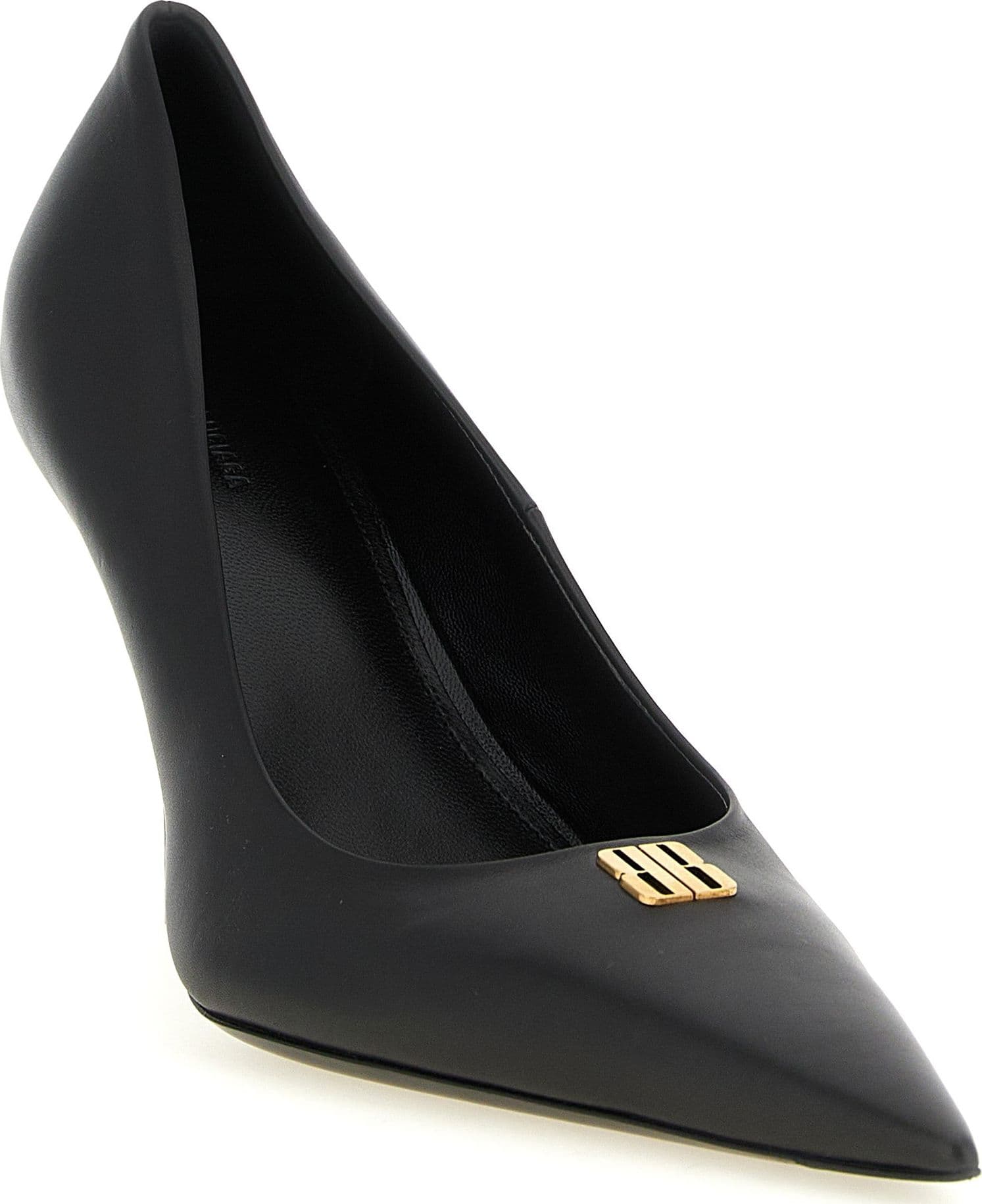 Balenciaga Black Calfskin High Heel Pumps - 2