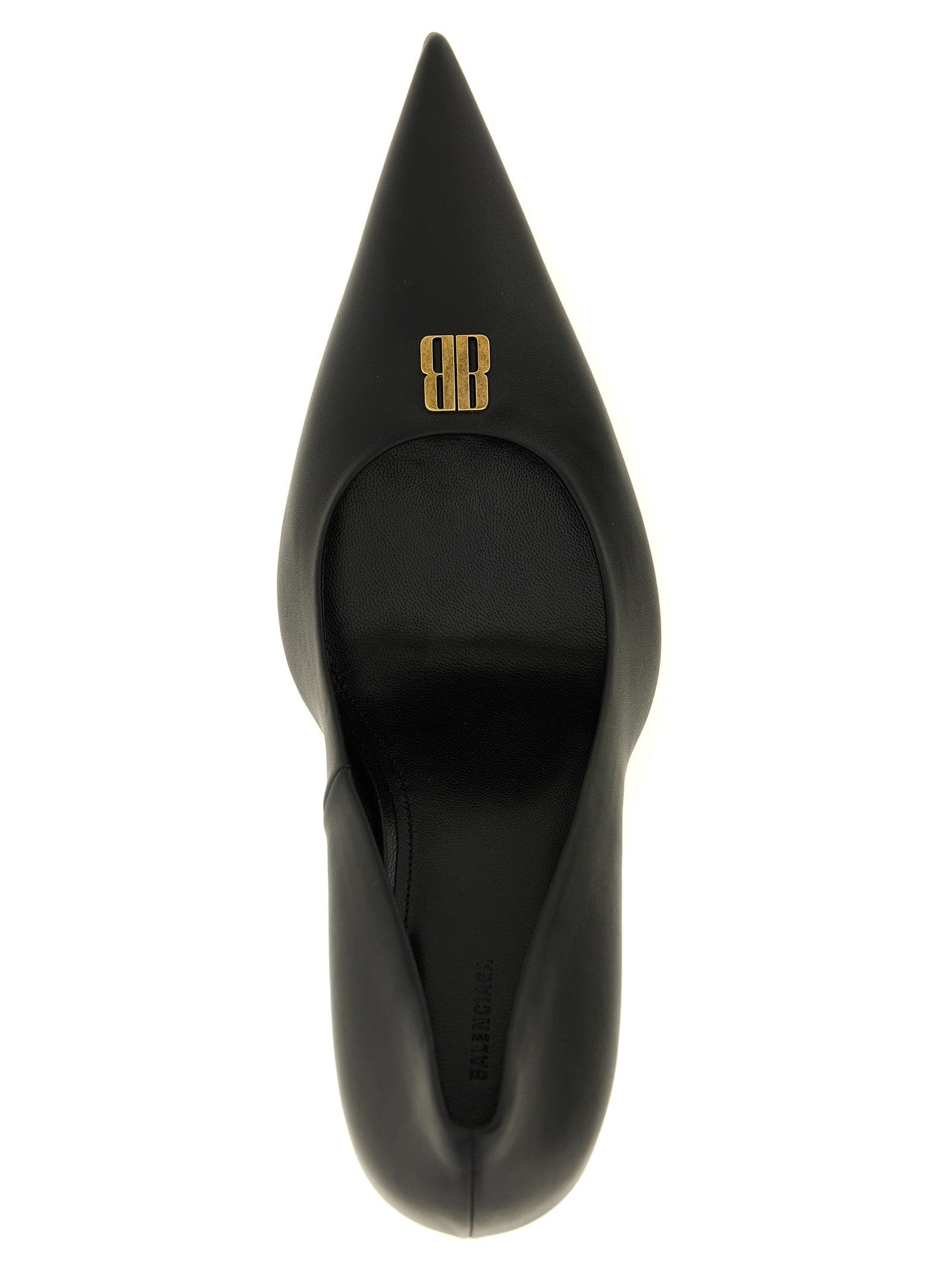 Balenciaga Black Calfskin High Heel Pumps - 4
