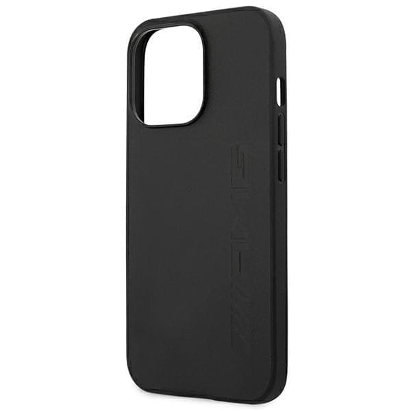 AMG Leather Hot Stamped - Case for iPhone 14 Pro Max (Black) - 6