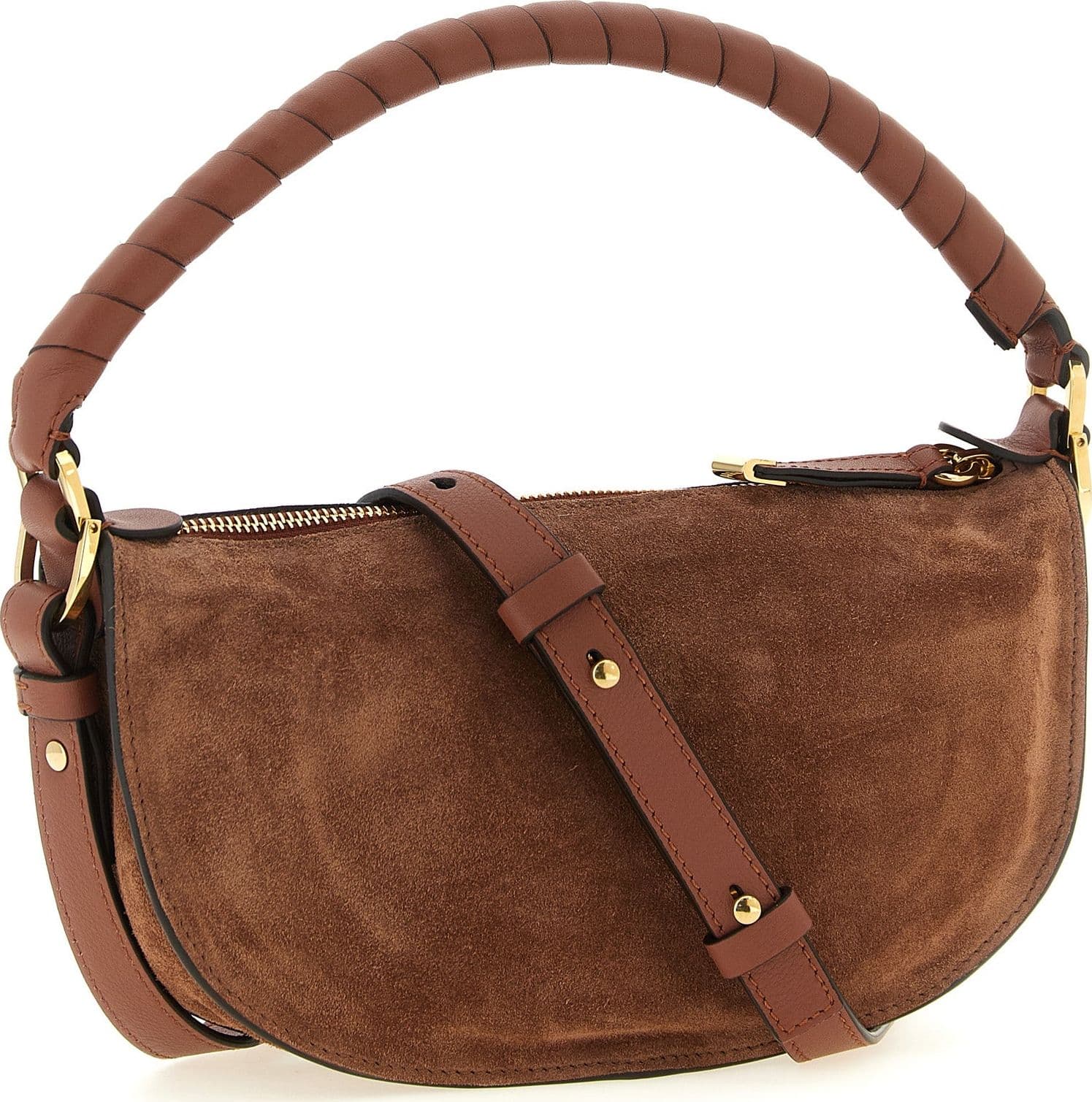 Chloé Brown Calfskin Shoulder Bag - 2
