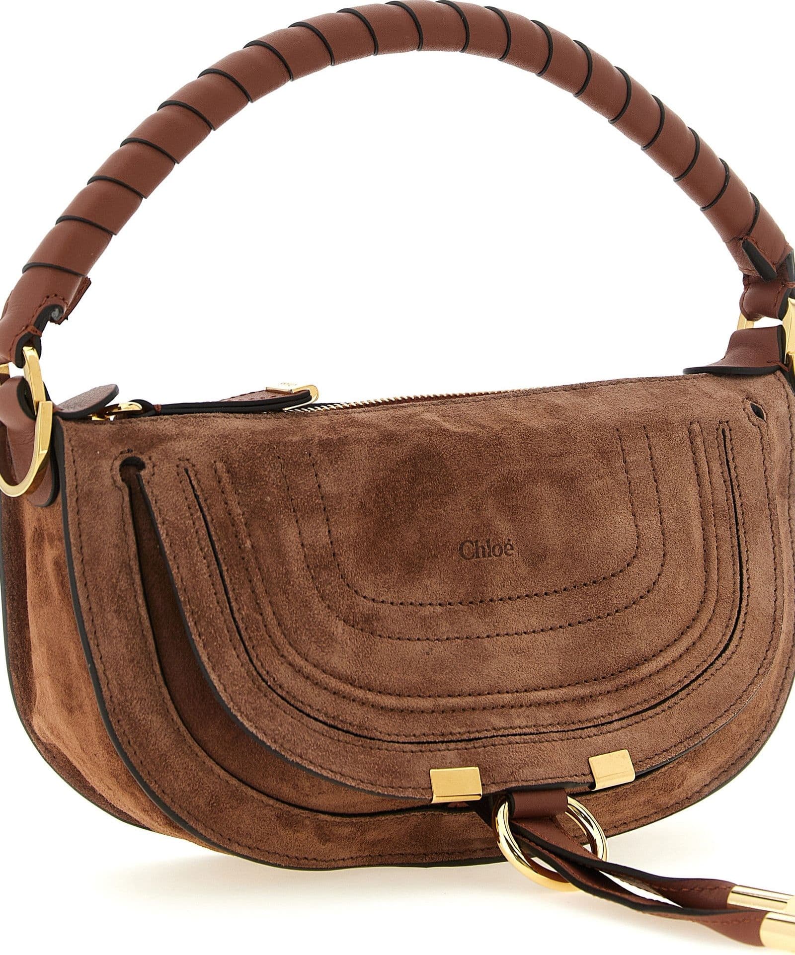 Chloé Brown Calfskin Shoulder Bag - 3