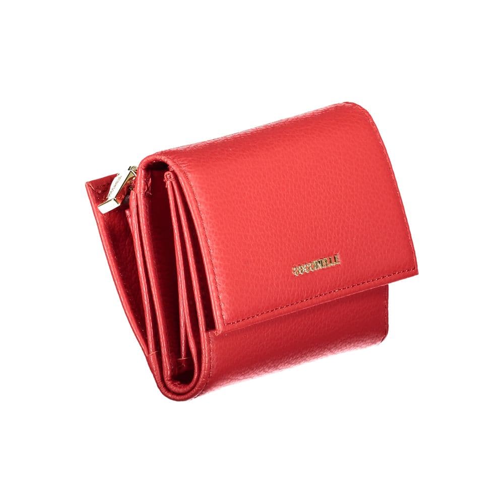 Coccinelle Rosso Leather Women Wallet - 3