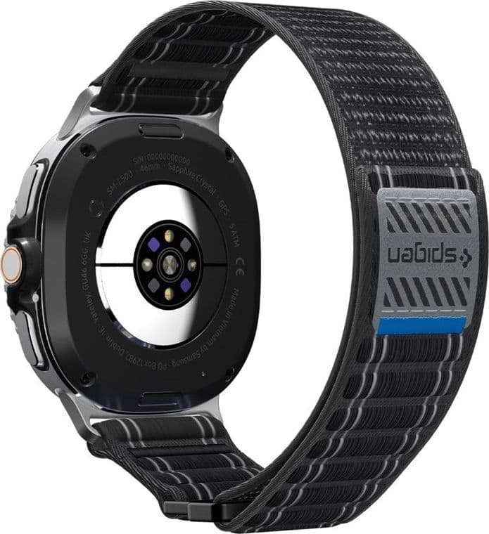 Spigen WBF0 Band - Cinturino per Samsung Galaxy Watch 8 / 8 Classic 40 / 44 / 46 mm (Nero) - 7