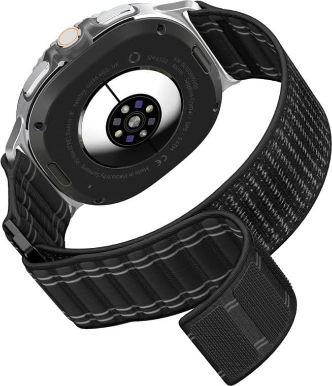 Spigen WBF0 Band - Cinturino per Samsung Galaxy Watch 8 / 8 Classic 40 / 44 / 46 mm (Nero) - 9
