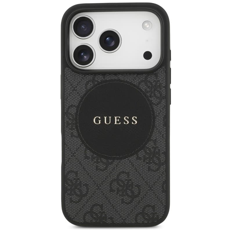 Guess 4G Circle Classic Logo MagSafe – Case iPhone 17 Pro (Black) - 3