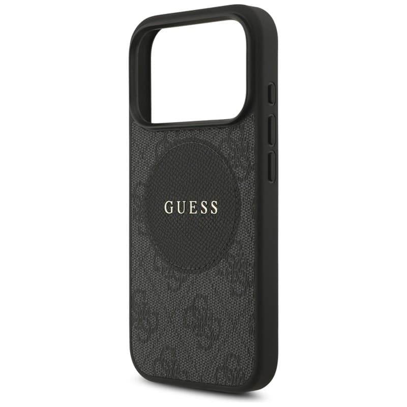 Guess 4G Circle Classic Logo MagSafe – Case iPhone 17 Pro (Black) - 6