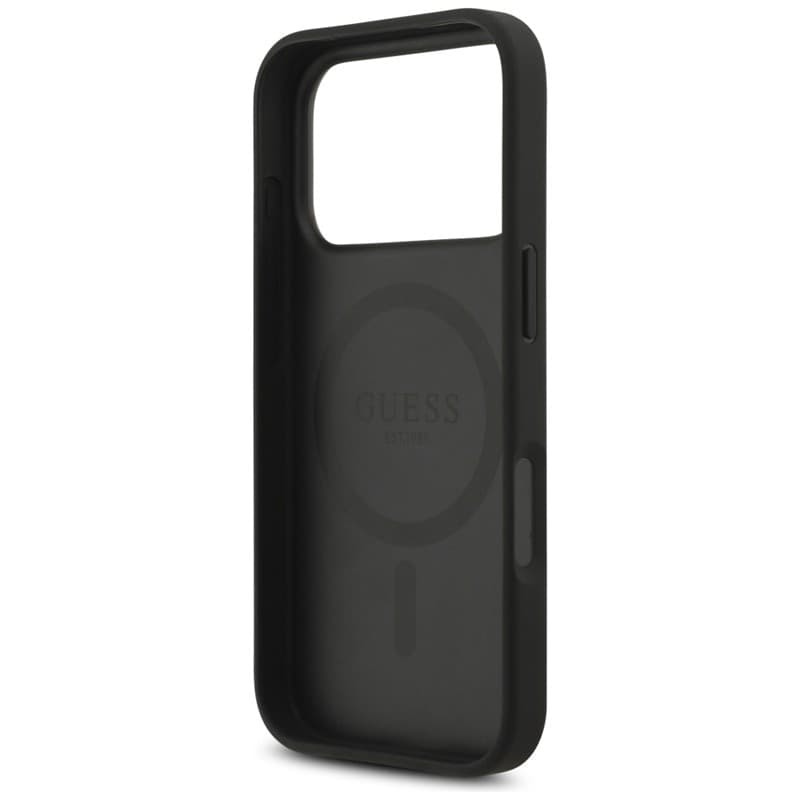 Guess 4G Circle Classic Logo MagSafe – Case iPhone 17 Pro (Black) - 7