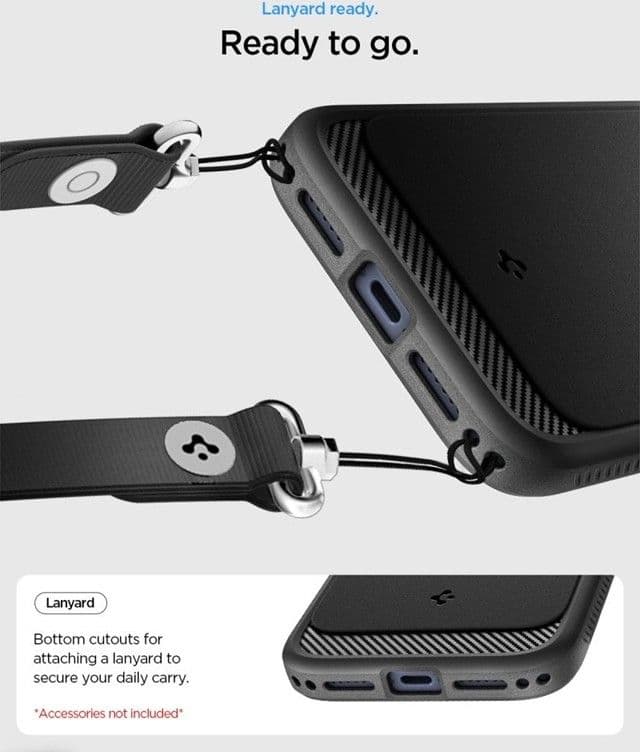 Spigen Rugged Armor Mag MagSafe - Custodia per iPhone 18 Pro Max / 17 Pro Max (Nero opaco) - 6