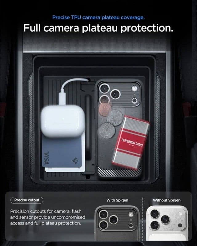 Spigen Rugged Armor Mag MagSafe - Custodia per iPhone 18 Pro Max / 17 Pro Max (Nero opaco) - 7