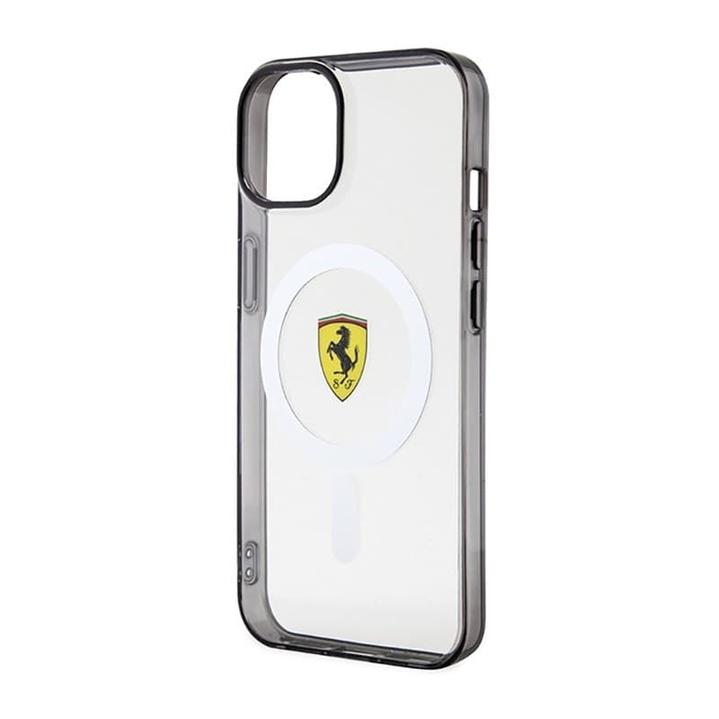 Ferrari Outline Magsafe - Case for iPhone 14 Plus (Transparent) - 6