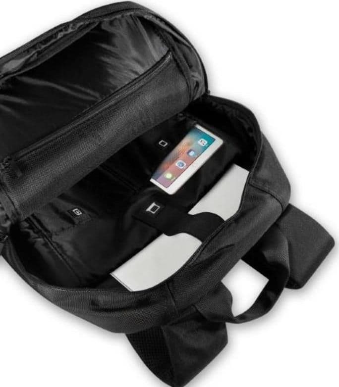 BMW Carbon&Leather Tricolor - Notebook Backpack 16" (Black) - 5