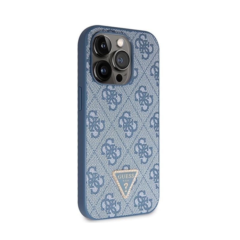 Guess Crossbody 4G Metal Logo - iPhone 15 Pro Case (blue) - 4