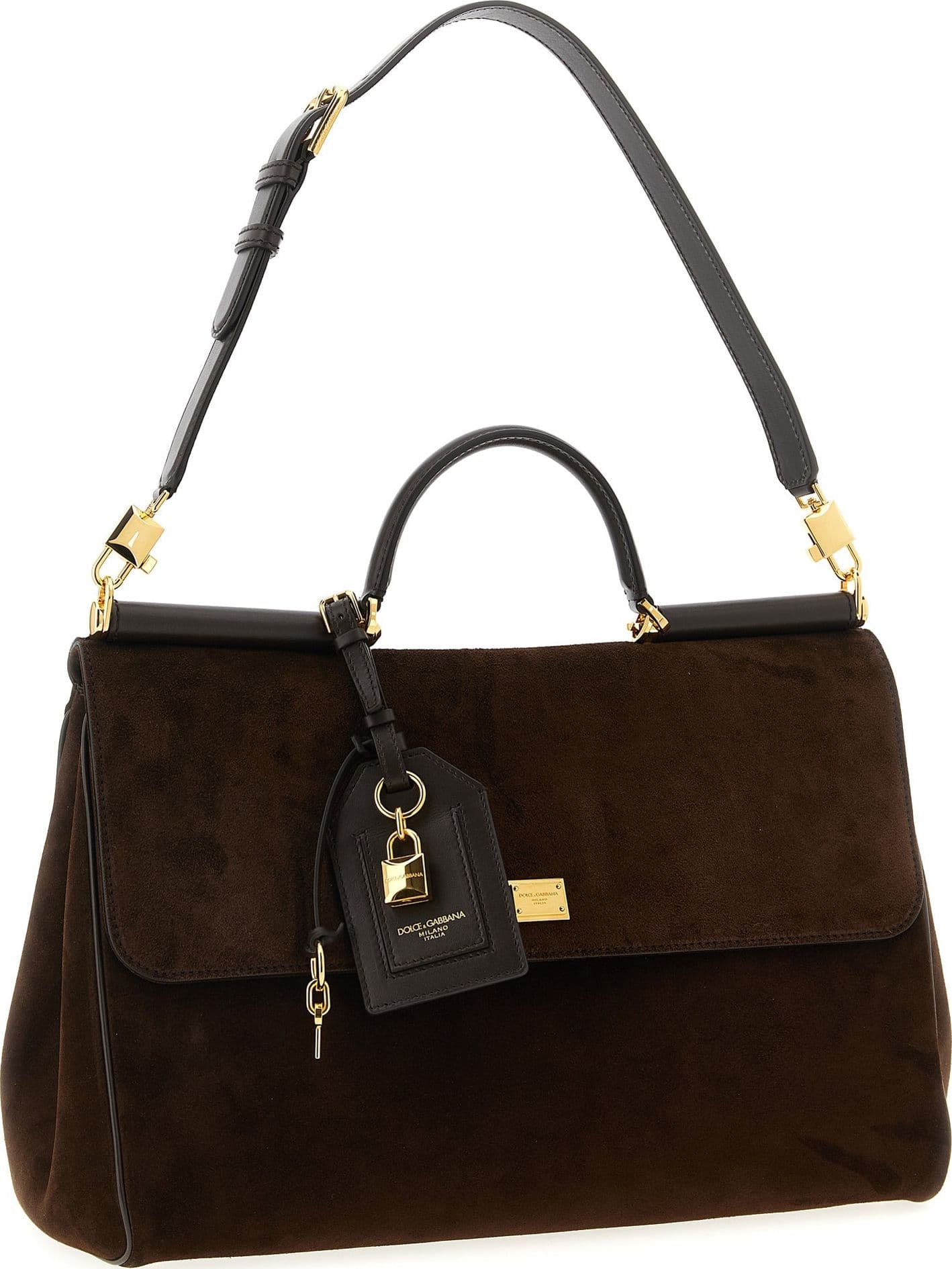 Dolce & Gabbana Brown Pvc Handbag - 3