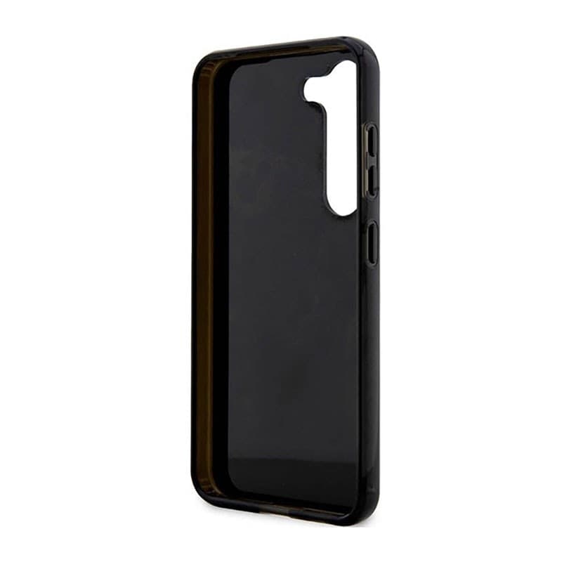 Guess Golden Marble Collection - Case for Samsung Galaxy S23+ (Black) - 7