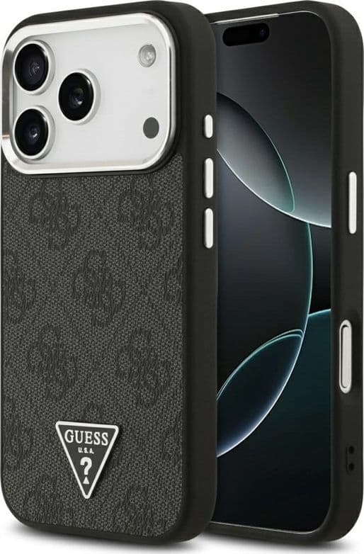 Guess 4G Triangle Logo MagSafe - Case iPhone 17 Pro (black)