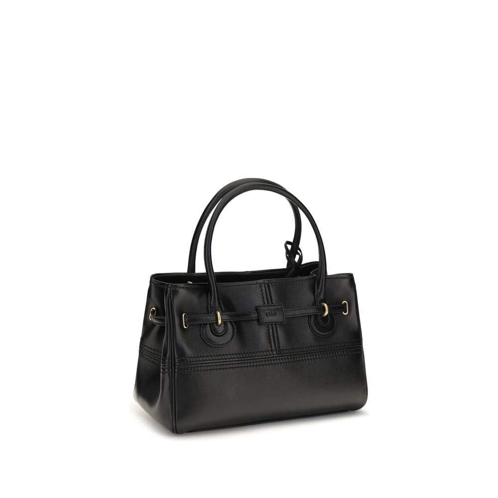 Chloé Black Calf Leather Bos Taurus Shoulder Bag - 3