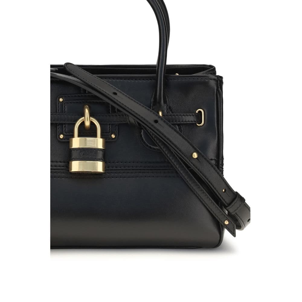 Chloé Black Calf Leather Bos Taurus Shoulder Bag - 4
