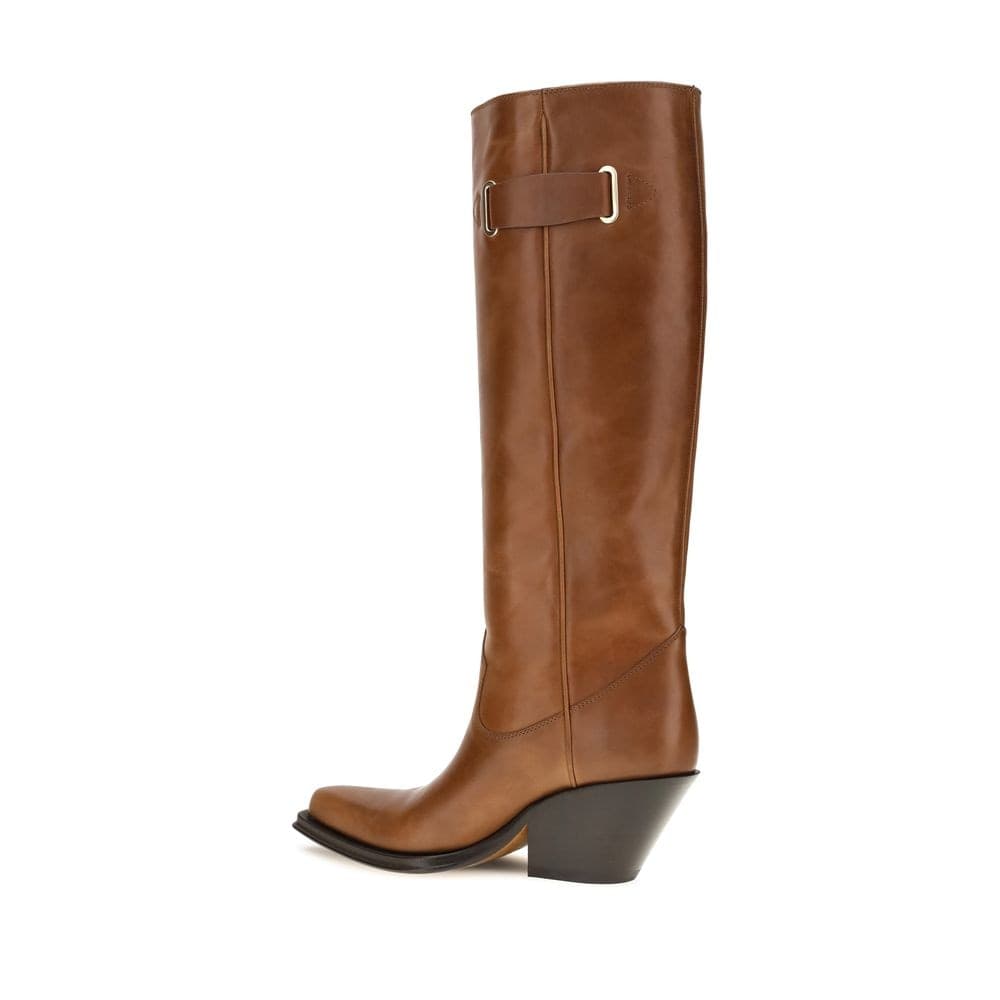 Chloé Brown Calf Leather Bos Taurus Over The Knee - 3