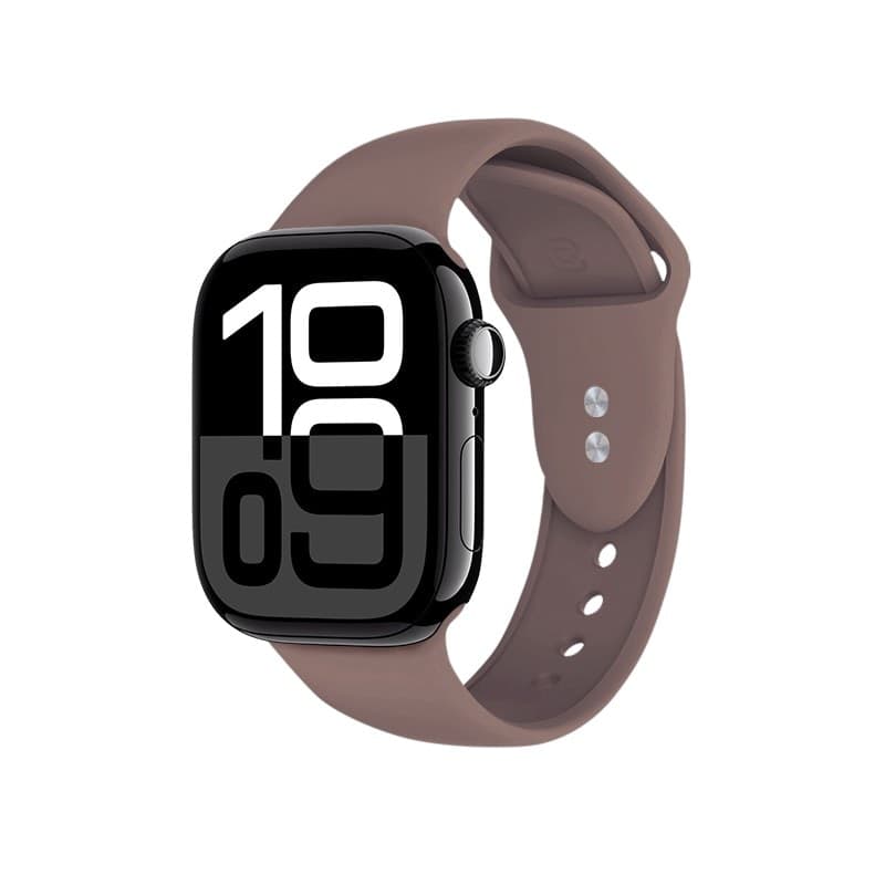 Crong Liquid - Cinturino per Apple Watch 44/45/46/49 mm (marrone) - 6