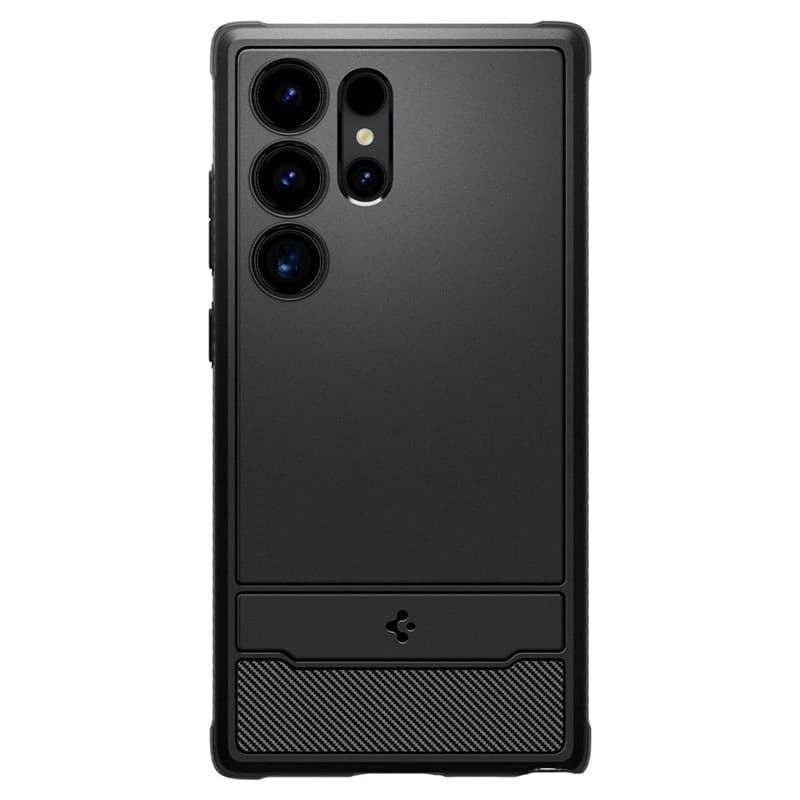 Spigen Rugged Armor - Case for Samsung Galaxy S24 Ultra (Matte Black) - 2