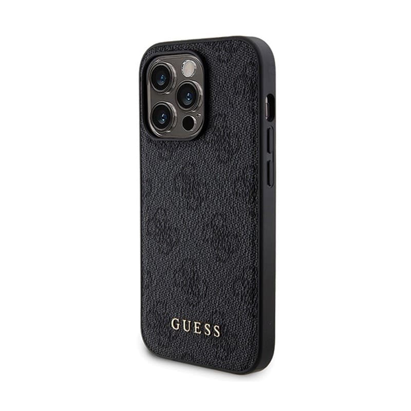 Guess Bundle Pack MagSafe 4G Metal Gold Logo - Case set + Power Bank 5000mAh MagSafe iPhone 14 Pro (black) - 2
