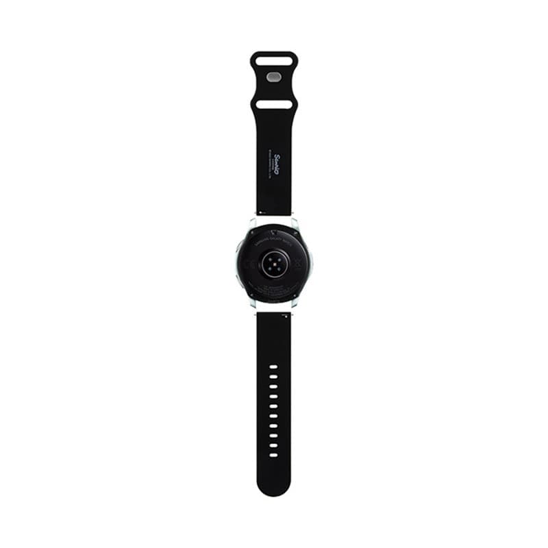 Hello Kitty Silicone Kitty Head - Universal strap for smartwatch 22 mm (black) - 2