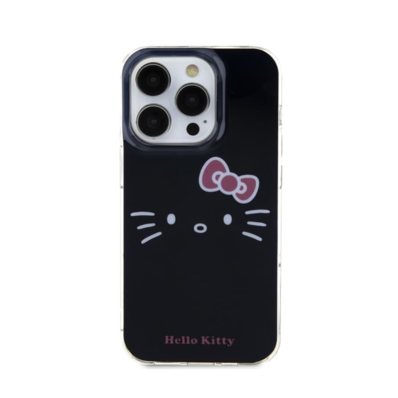 Hello Kitty IML Kitty Face - iPhone 14 Pro Max case (black) - 3