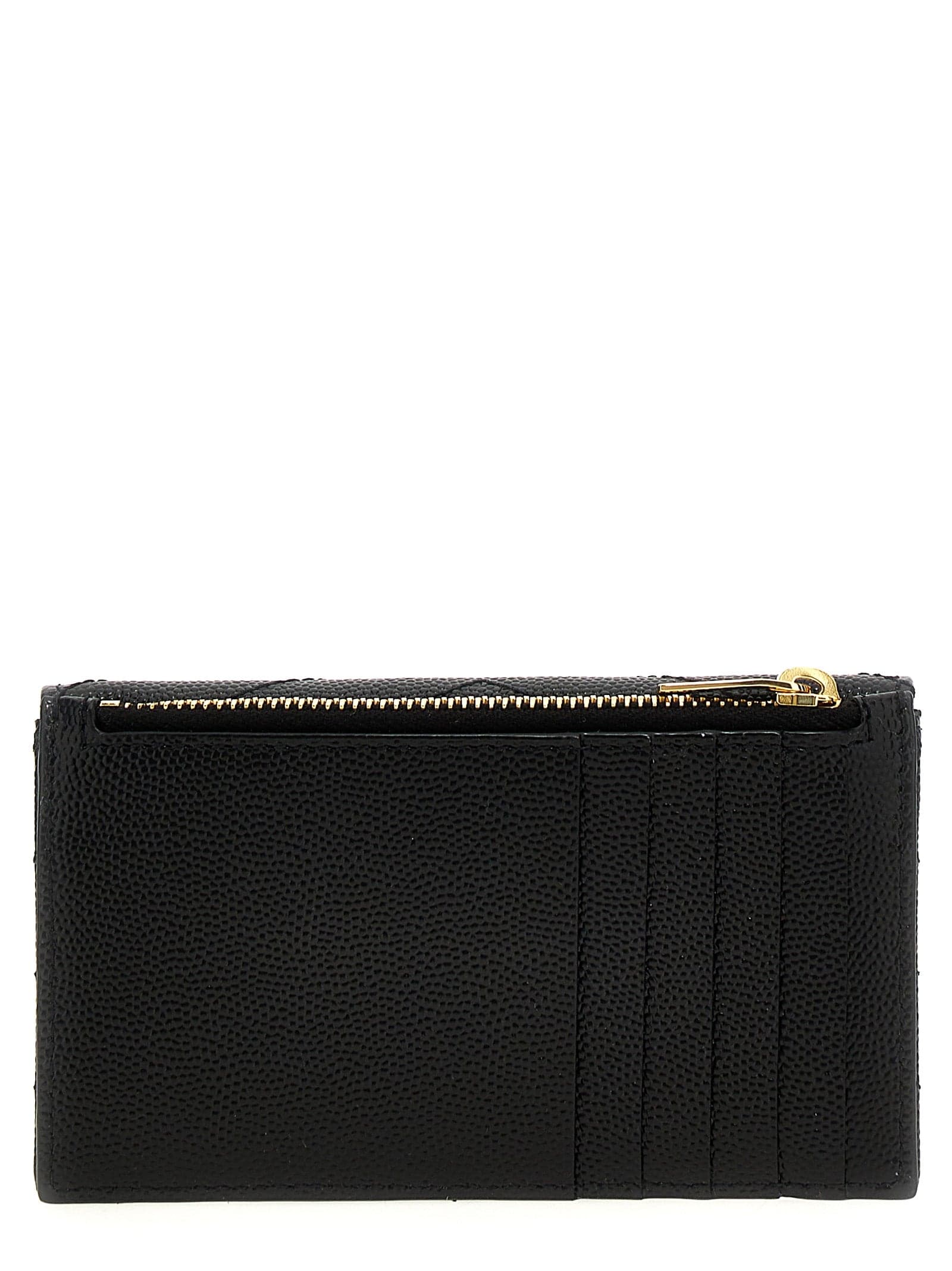 Saint Laurent Black Calfskin Cardholder - 2
